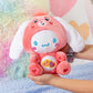 Cinnamoroll Dressed As Love-a-Lot Bear 8" Fun-Size Plush, Pink - Soft, Huggable Bestie! – Good for Girls and Boys, Employees, Collectors, Ages 4+