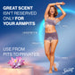Secret Whole Body Deodorant Stick for Women, Lilac & Waterlily Scent, Aluminum Free Deodorant Stick, 72 HR Odor Protection, 2.4 oz