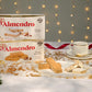 El Almendro Turrones, Turron Blando Nougat Christmas Candy, Creamy Almond Torrone From Spain, Traditional & Authentic Spanish Holiday Dessert Candy, Gluten Free, 1 Box, 7.05 oz.
