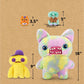 ZURU Fugglers Bigg Fuggs - Big Funny Ugly Monster Plush - 17 inches (Sir Splodge a Lot (Fuzzy))