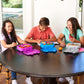 Bentgo® Fresh – Leak-Proof, Versatile 4-Compartment Bento-Style Lunch Box with Removable Divider, Portion-Controlled Meals for Teens and Adults On-The-Go – BPA-Free, Food-Safe Materials (Gray)