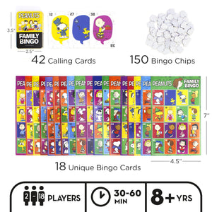 Aquarius - Peanuts Family Bingo Game