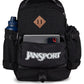 JanSport Seattle Pack – Durable Backpack with Main Compartment, Dual Water Bottle Pockets, Lined Laptop Sleeve, Black