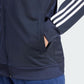 Adidas Men's Essentials Warm-Up 3-Stripes Track Top, Legend Ink/White, Medium, OO127