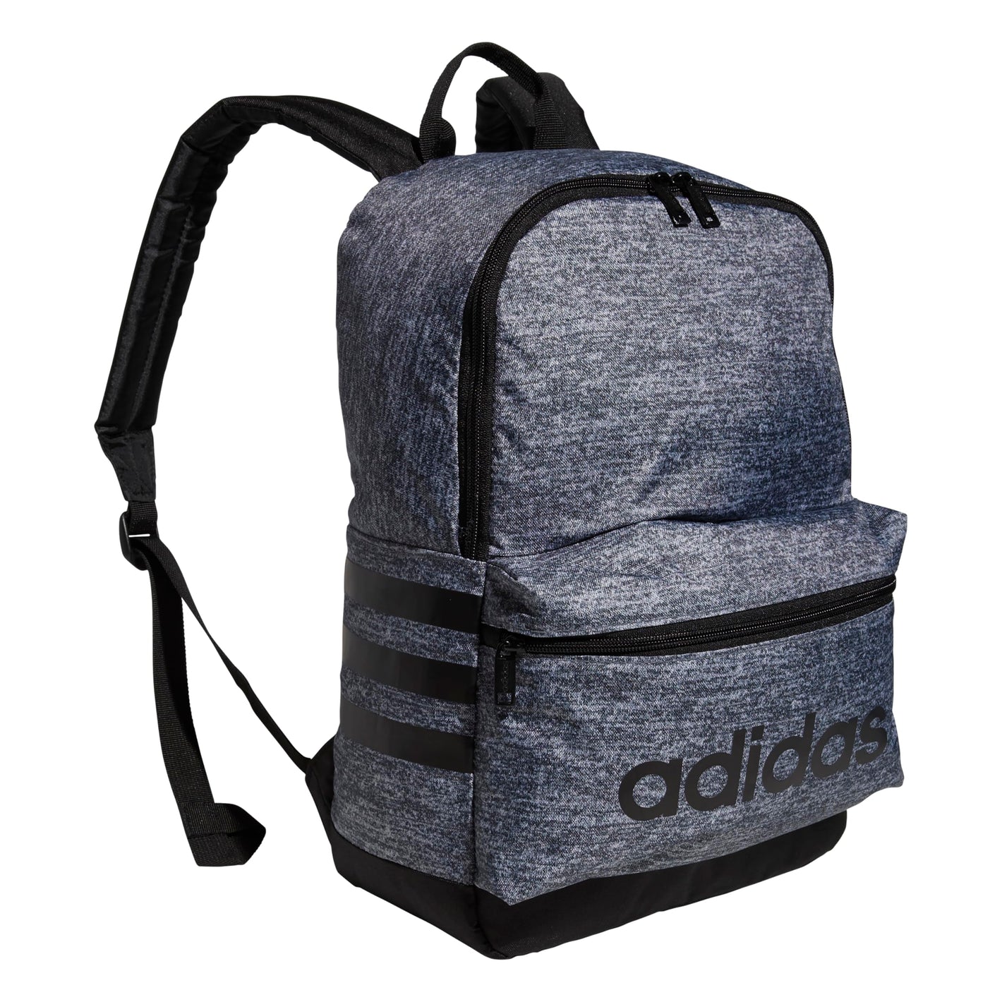 adidas Classic 3S Backpack for Boys and Girls, Jersey Onix Grey/Black, One Size