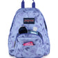 JanSport Half Pint Mini Backpack, 10.2 L - Durable Mini Bag Purse with Adjustable Shoulder Straps, Single Main Compartment, Zippered Stash Pocket, Lines & Vines