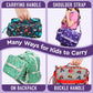 Bentgo Kids Lunch Bag - Durable, Double-Insulated Lunch Bag for Kids 3+; Holds Lunch Box, Water Bottle, & Snacks; Easy-Clean Water-Resistant Fabric & Multiple Zippered Pockets (Unicorn)