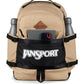 JanSport Small Seattle Pack – Compact Backpack with Main Compartment, Dual Water Bottle Pockets, and Padded Sleeve for 15-Inch Laptop, Travertine