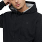 Champion Men's Pullover Fleece Hoodie, Standard Fit, Midweight, C Logo, Available in Regular and Big & Tall, Black - C Logo, XX-Large