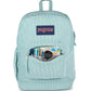 JanSport Cross Town Plus Remix Backpack - Padded Back Panel, Laptop Sleeve, and Front Pocket Organizer - Faded Sage Corduroy