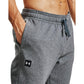 Under Armour mens Rival Fleece Joggers , Pitch Gray Light Heather (012)/Onyx White , 4X-Large