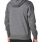 Nike Men's Sportswear Club Fleece Full Zip Hoodie, Fleece Zip-Up Hoodie Men, Charcoal Heather/Anthracite/White, L-T