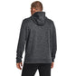 Under Armour Men's ArmourFleece Twist Hoodie, (001) Black / / Black, Large