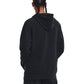 Under Armour Men's Rival Fleece Logo Hoodie, (001) Black / / White, Large
