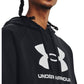 Under Armour Men's Rival Fleece Logo Hoodie, (001) Black / / White, Small