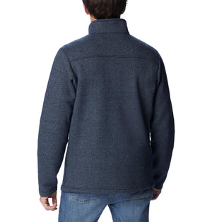 Columbia Men's Great Hart Mountain III Half Zip, Collegiate Navy Heather, XX-Large
