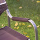 Coleman Portable Aluminum Camp Chair with Side Table & Cup Holder, Lightweight Folding Chair for Outdoor Seating