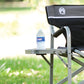 Coleman Portable Aluminum Camp Chair with Side Table & Cup Holder, Lightweight Folding Chair for Outdoor Seating