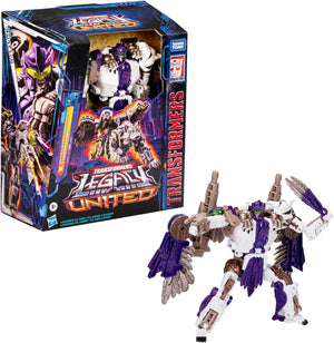 Transformers Generations Legacy United Leader Class figurine Beast Wars Universe Tigerhawk 19 cm