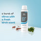 DOVE MEN + CARE Whole Body Deodorant Marine + Blue Cypress For 72H Odor Protection from pits, privates, to feet 4 oz