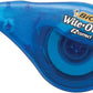 BIC White Out Tape - Clear Dispenser EZ Correct - 39.3 Feet Each - 7 Pack