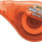 BIC White Out Tape - Clear Dispenser EZ Correct - 39.3 Feet Each - 7 Pack