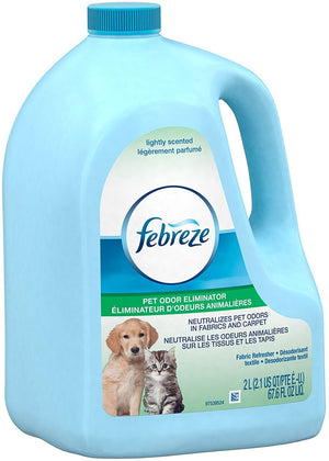 Febreze Fabric Refresher Pet Odor Eliminator Air Freshener (1 Count, 67.6 FL Oz), 4.409 Pound