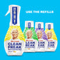 Mr. Clean, Clean Freak Deep Cleaning Mist Multi-Surface Spray, Lavender Scent Refill, 1 count, 16 fl. oz.