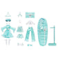 Rainbow High Slumber Party Fashion Doll and Playset w/ 2 Outfits Choose from Brianna Dulce, Marisa Golding, Robin Sterling (Robin Sterling)