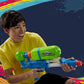 Nerf Super Soaker XP100 Water Blaster – Air-Pressurised Continuous Blast – Removable Tank – for Kids, Teens, Adults