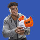 Nerf Fortnite SR Blaster - 4-Dart Hammer Action - Includes Removable Scope and 8 Official Nerf Elite Darts - for Youth, Teens, Adults