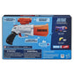 Nerf Fortnite SR Blaster - 4-Dart Hammer Action - Includes Removable Scope and 8 Official Nerf Elite Darts - for Youth, Teens, Adults