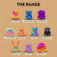 Fuggler Series 6 Keyrings, 4.5 Inch Funny Ugly Monsters Plush Keychain, Character-Themed Unisex Plush Fabric (Sasquoosh)