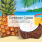 LITTLE TREES Caribbean Colada Car Air Freshener, 4 Vent Liquid Providing Long-Lasting Scent for Auto or Home, Compact Design, Fully Adjustable, Concentrated Fragrance Oil, 45 Days