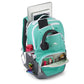 High Sierra Swoop SG Backpack, Travel or Work Laptop Bookbag with Drop Protection Pocket, and Tablet Sleeve, One Size, Aquamarine