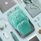 High Sierra Swoop SG Backpack, Travel or Work Laptop Bookbag with Drop Protection Pocket, and Tablet Sleeve, One Size, Aquamarine