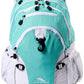 High Sierra Loop Backpack, Travel, or Work Bookbag with tablet sleeve, One Size, Aquamarine/White/Ash