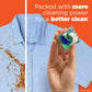 Tide PODS laundry detergent pacs, 3-in-1 Stain Remover, Odor Fighter, Color Protector, 76 Count, HE compatible, Clean Breeze Scent