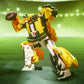 Transformers NFL Green Bay Packers Tundra Prime 5.5-Inch Action Figure Changes from Robot to Helmet, Football Toys for Ages 8+