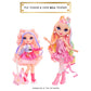 Rainbow High Jr High Rock Band - Bella, Pink 9” Fashion Doll with Guitar, Customize with Stickers, Posable, Great Toy Gift for Kids Ages 4+