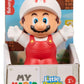 My Mario Fisher-Price Little People 7 cm, My Mario Fire Mario Action Figures For Kids