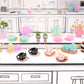Make It Mini Lifestyle Series 2 Party Pack (6 Pack) Mini Collectibles MGA's Miniverse, Mystery Blind Packaging, DIY, Crafts, Resin Play, Replicas, Molds, Teapots, Teacups, Candles, Vase Collectors, 8+
