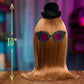 WEDNESDAY Ignatius Itt 10-inch Styling Head, 20-Pieces, 360 Degrees of Styling Options, Pretend Play, Kids Toys for Ages 4 Up by Just Play
