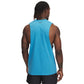 Under Armour Men's Sportstyle Left Chest Cut-Off T-Shirt, 452 Blue, XL