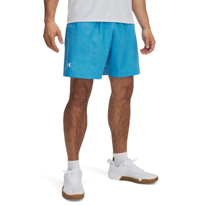 Under Armour Men's Tech 7 Inch Shorts, 452 Blue, XL