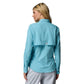 Columbia Women's PFG Tamiami II Long Sleeve Fishing Shirt Vintage Blue