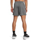 Under Armour Men's Tech 6 Inch Mesh Shorts, 025 Gray, XXL