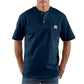 Carhartt Men's Dearborn Loose Henley T-Shirt, Navy, XX-Large