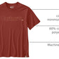 Carhartt Men's Irvine Relaxed Logo T-Shirt, Spice Red, Medium