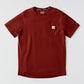 Carhartt Men's Force Relaxed Fit Midweight Short-Sleeve Pocket T-Shirt, Dark Spice Red Heather, Medium